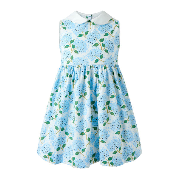 Hydrangea Peter Pan Collar Dress