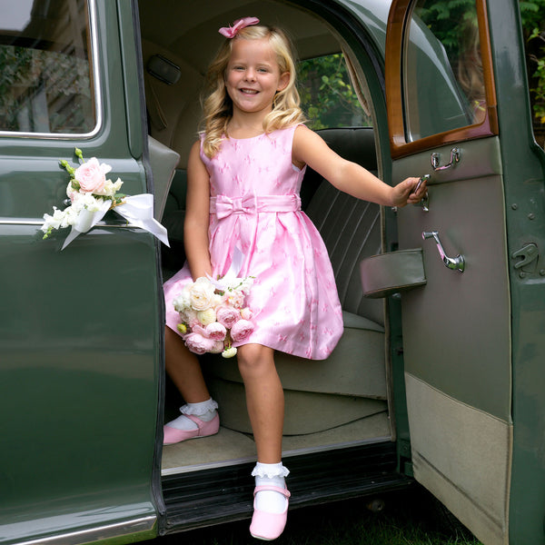 Bow Damask Dress
