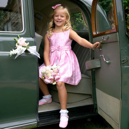 Bow Damask Dress