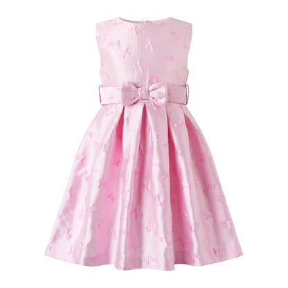 Bow Damask Dress