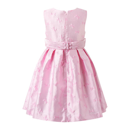 Bow Damask Dress