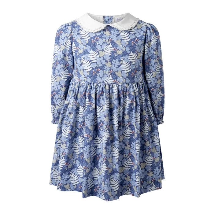 Acorn Leaf Peter Pan Collar Dress