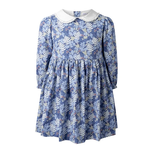 Acorn Leaf Peter Pan Collar Dress