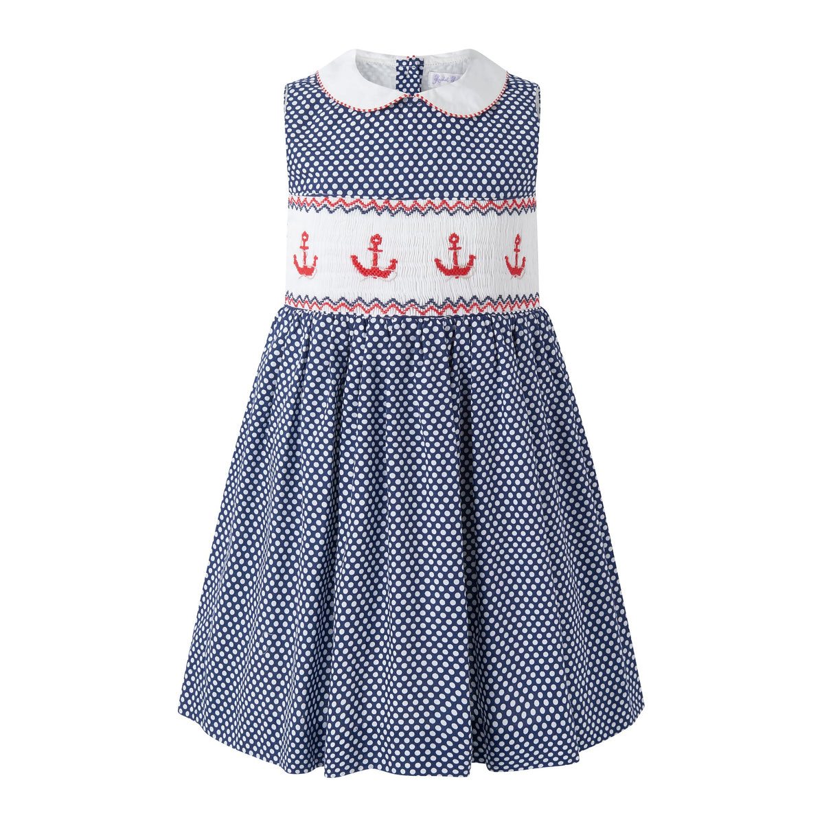 Anchor Smocked Dress