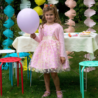 3D Daisy Tulle Party Dress