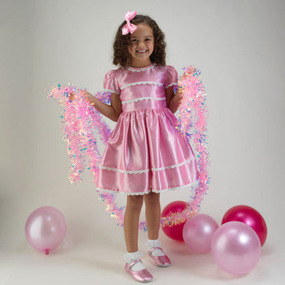 Eloise Taffeta Scalloped Dress