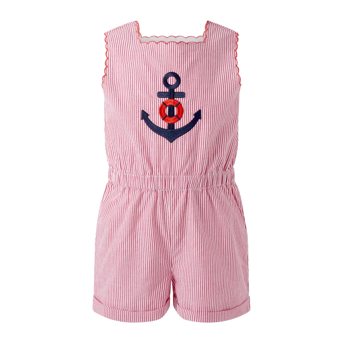 Anchor Embroidered Playsuit