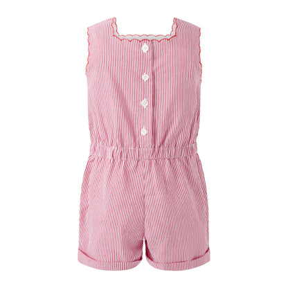 Anchor Embroidered Playsuit