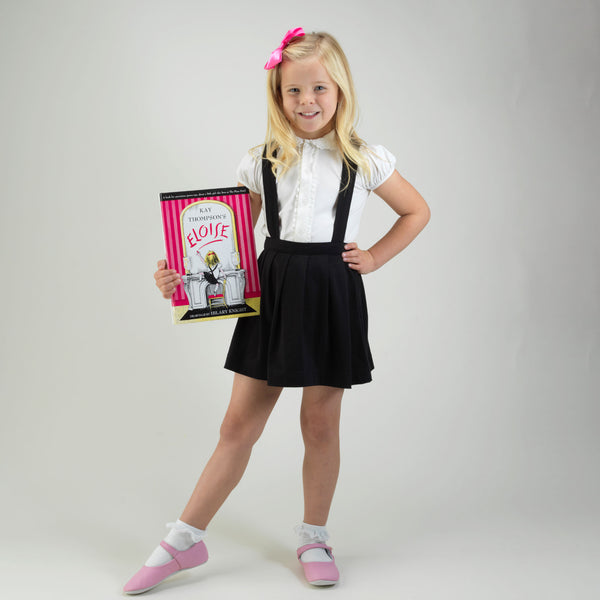 Eloise Blouse & Jersey Pinafore Set