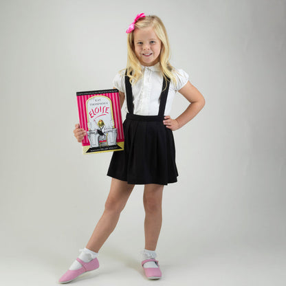 Eloise Blouse & Jersey Pinafore Set
