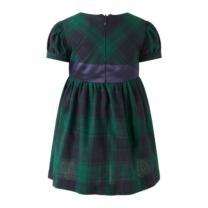 Baby Blackwatch Bow Dress