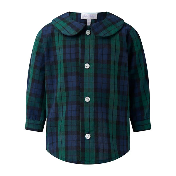 Blackwatch Plaid Shirt & Trousers Set