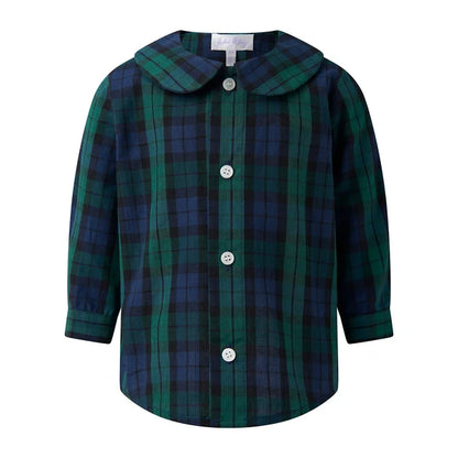 Blackwatch Plaid Shirt & Trousers Set