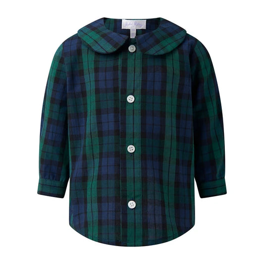 Blackwatch Plaid Shirt & Trousers Set