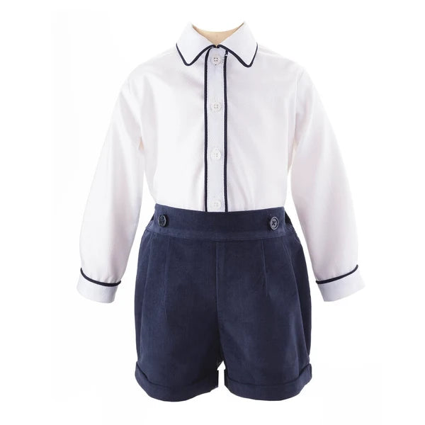 Cord Short & Shirt Set