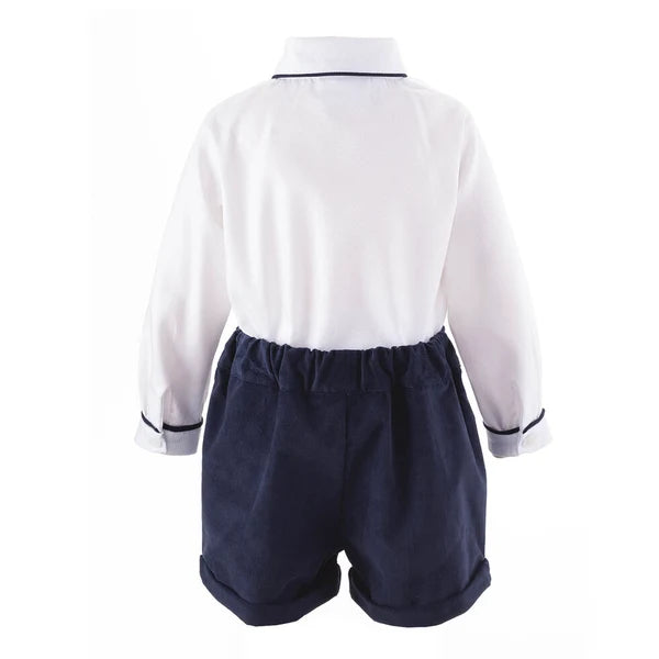Cord Short & Shirt Set
