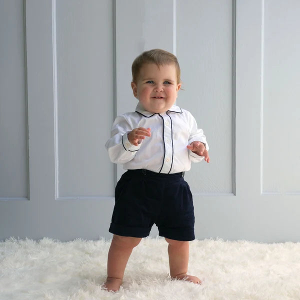 Cord Short & Shirt Set